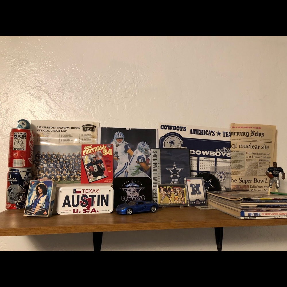 Cowboys memorabilia